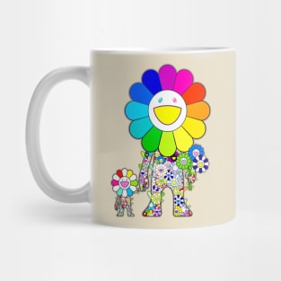 Takashi Murakami Flower Rainbow Mug